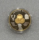 Vintage ArchCoal Skyline Mine Gilded .999 Silver 1oz Round Remember the Promise