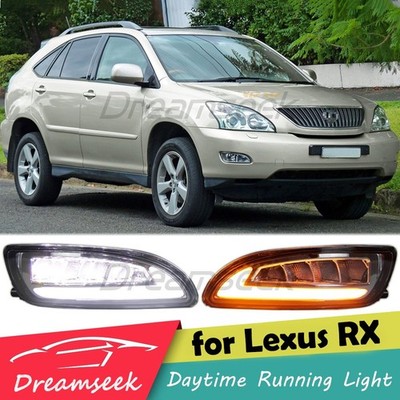 LED TFL Nebelscheinwerfer für Lexus RX330 RX350 2004-09 Tagfahrlicht mit Blinker