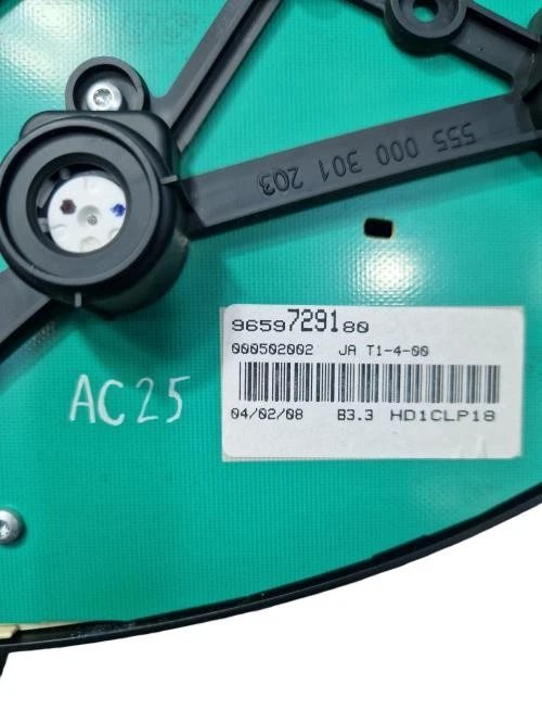 Compteur PEUGEOT 206 PHASE 2 9659729180 - Photo 3/3