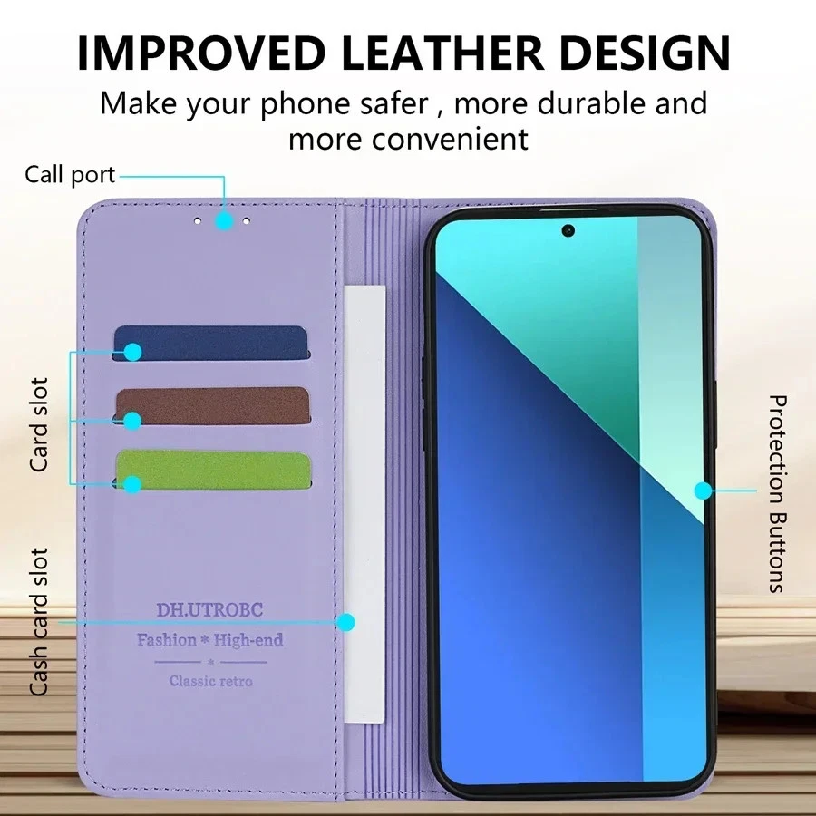Funda de teléfono con patrón de cuero adherido compatible con iPhone 17 16 15 14 13 12 Foto 2 de 4