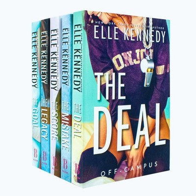Off-Campus Series Books 1-5 Collection Set by Elle Kennedy Deal