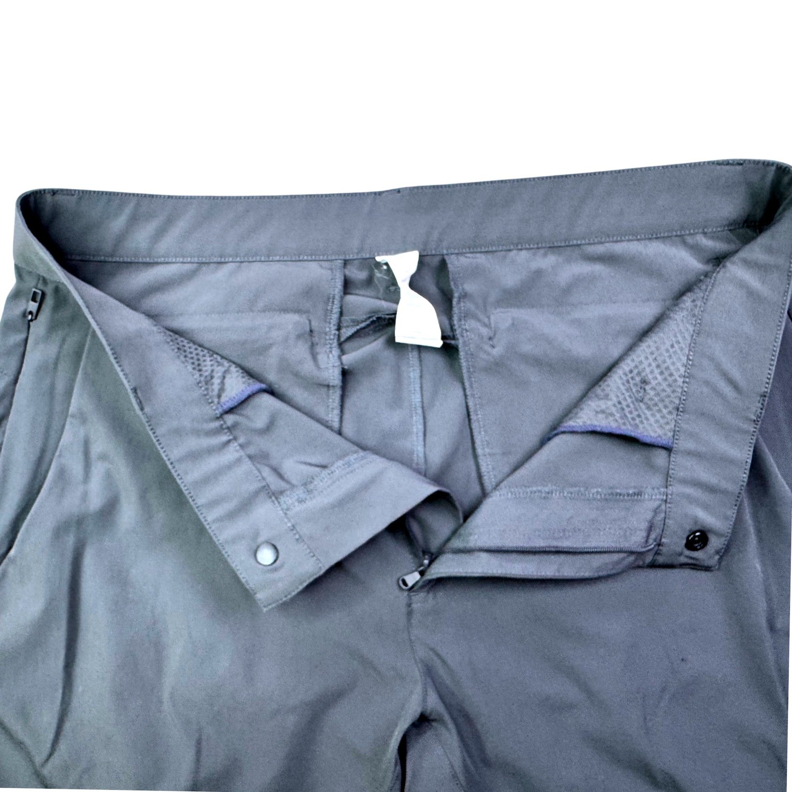 Fabletics Tech Performance Stretch Pants Gray Men… - image 5