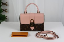 Louis Vuitton Locky BB M44080 Rose Poudre Monogram Crossbody Bag