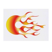 'Fire Ball' Temporary Tattoos / Transfers TO00033900 