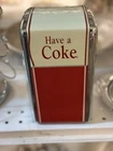 Coca Cola Metal Napkin Holder Dispenser Vintage 1992 Retro Coke Soda Pop Drink
