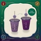 Starbucks X Harry Potter 2026 Purple Colour Changing Reusable 16oz Cup