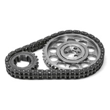 Chevy Sbc 350 Late Double Roller 9 Keyway Billet Steel Timing Chain Kittorbrg
