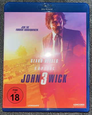 John Wick: Kapitel 3 Blu-Ray Film mit Keanu Reeves