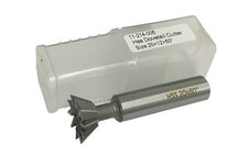 20MM DIAMETER DOVETAIL CUTTER 60° ANGLE HSS MILLING CUTTERS RDGTOOLS