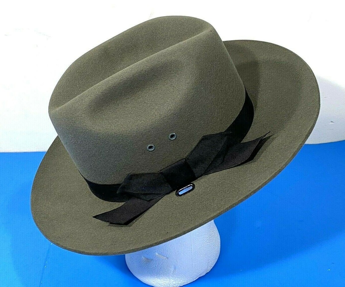 WHITESANDS☆WOOL FELT TROOPER HAT  White Sands Wool Felt Rancher Fedora Hat – Village Hat Shop