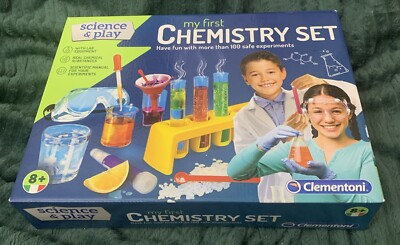 Clementoni Science & Play Mein erstes Chemie Set Labor Lernen Spielset