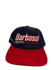 Vintage Barbasol Racing 38 NHRA Drag Racing Embroidered Snapback Cap Hat CFS