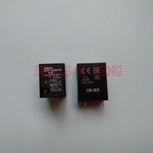 1PCS NEW Omron Solid State Relay G3FDX03SN-VD G3FD-X03SN-VD 5-24VD - Afbeelding 1 van 1
