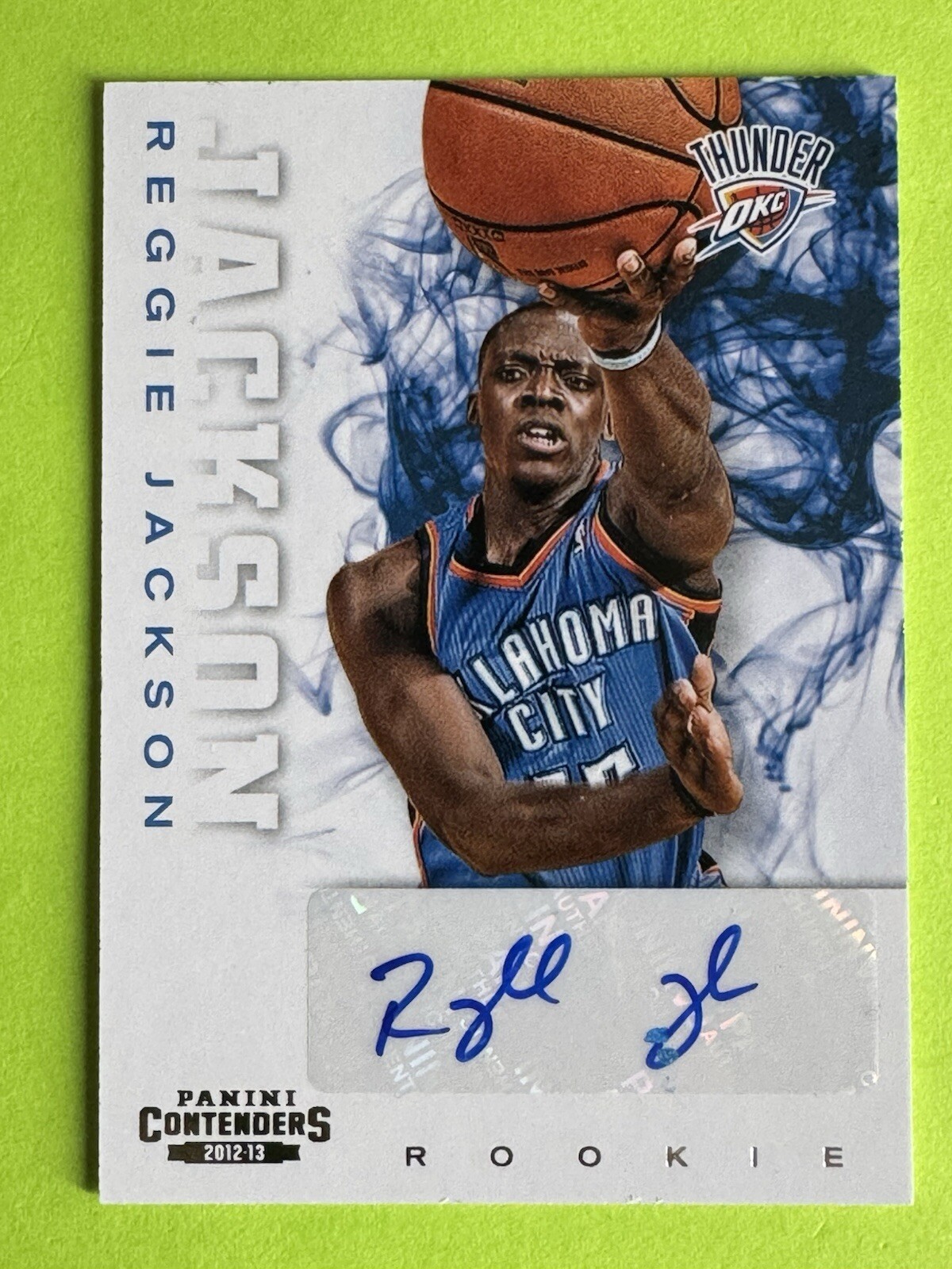 Reggie Jackson 2012 Panini Contenders #260 RC Rookie Autograph Auto