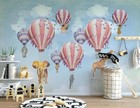3D Sky Animal N9310 Wallpaper Wall Mural Removable Self-adhesive Sticker Romy