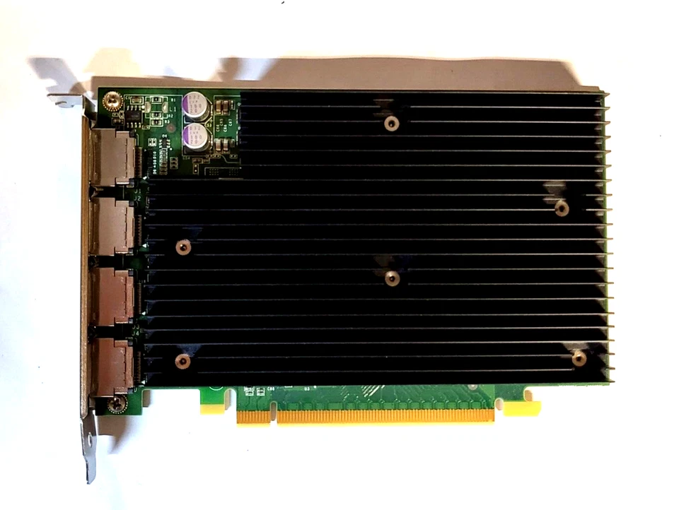 NVIDIA Quadro NVS450 Graphics Card 512MB GDDR3 128bit 4x DisplayPort adapter. - Image 2 of 4