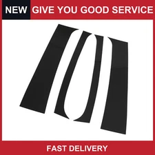 Pack of 4 for Dodge for Ram 1994-2001 Black Pillar Window Trim Kit Plastic