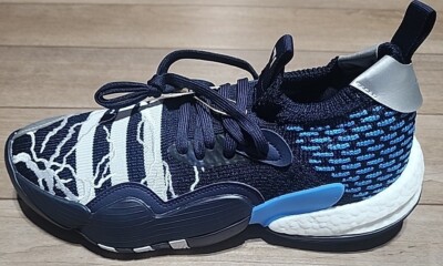 NWT Adidas Trae Young 2 Boost Basketball Shoes ID2210 Blue White Men s Sz 10.5