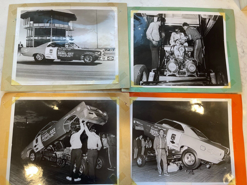 Lot of 4 HAYDEN PROFITT 8x10 Black & White Photos Prints
