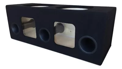 CONCEPT ENCLOSURES, LLC Custom Ported Subwoofer Box Sub Enclosure for 2 12" Orion HCCA Subs - BIRCH