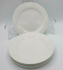 Philippe Richard WAVERLY 7 5/8" Salad Plates  Lot of 4 Dishwasher Microwave safe