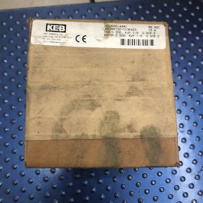 KEB CLUTCH +HUB ROTOR 0603930-444U 0.500 KWY 1/8, 95VDC 15W - NOS