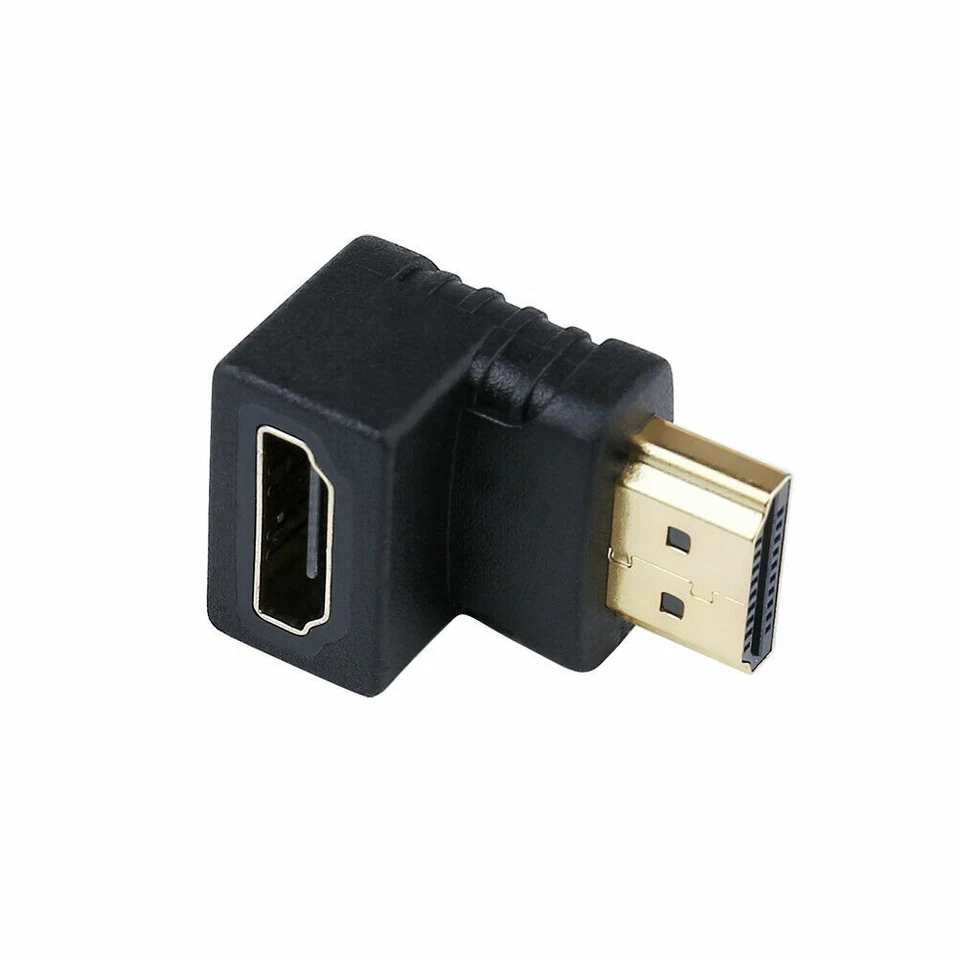 4K HDMI Adapter 90 degree Right Angle Male to Female Type Port Angled adaptor - Image 3 of 4