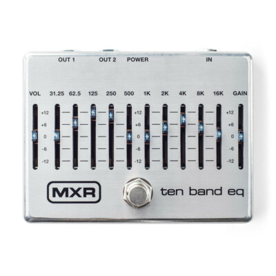 ギター MXR M108S 10 Band Graphic Equalizer New MXR M108S 10 Band Graphic EQ Equalizer Guitar Effects Pedal