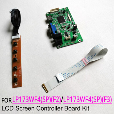 For LP173WF4 (SP)(F2) (SP)(F3) EDP 30-Pin 1920x1080 display controller board kit