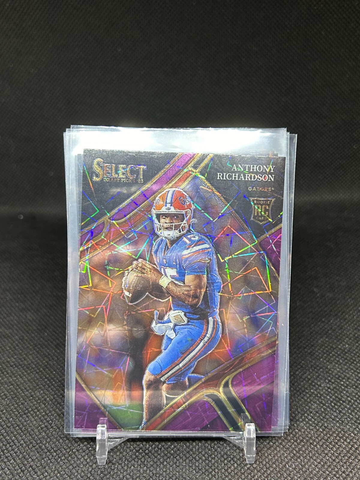 2023 Select Draft Picks Purple Lazer Field Level Anthony Richardson