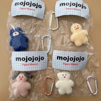 mojojojo クマ型マスコット 4個セット mojojojo figure mascot all 4 types set (Box) Japan Toy New