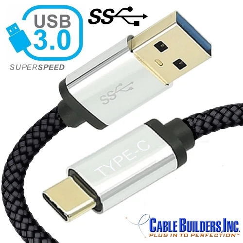 USB 3.0 TYPE C CABLE 3.1 SUPERSPEED CORD for GALAXY PIXEL LG ONEPLUS HTC HUAWEI