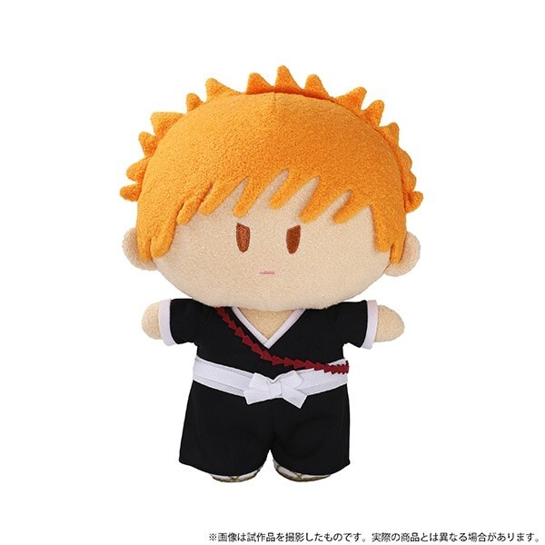 NEW BLEACH Ichigo Kurosaki Yorinui Plush Toys Height 23CM Official