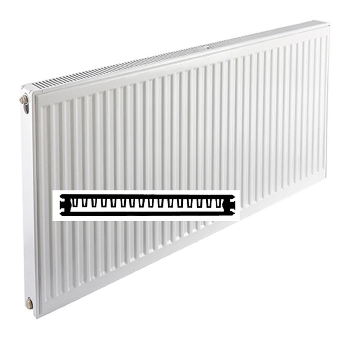 Prorad Double Panel 400mm High Type 21 Compact Radiators Widths:  1600-2000mm | eBay