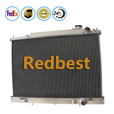 Redbest For 1998-2004 Nissan Frontier/00-04 Nissan Xterra 2.4L 3.3L Alu Radiator