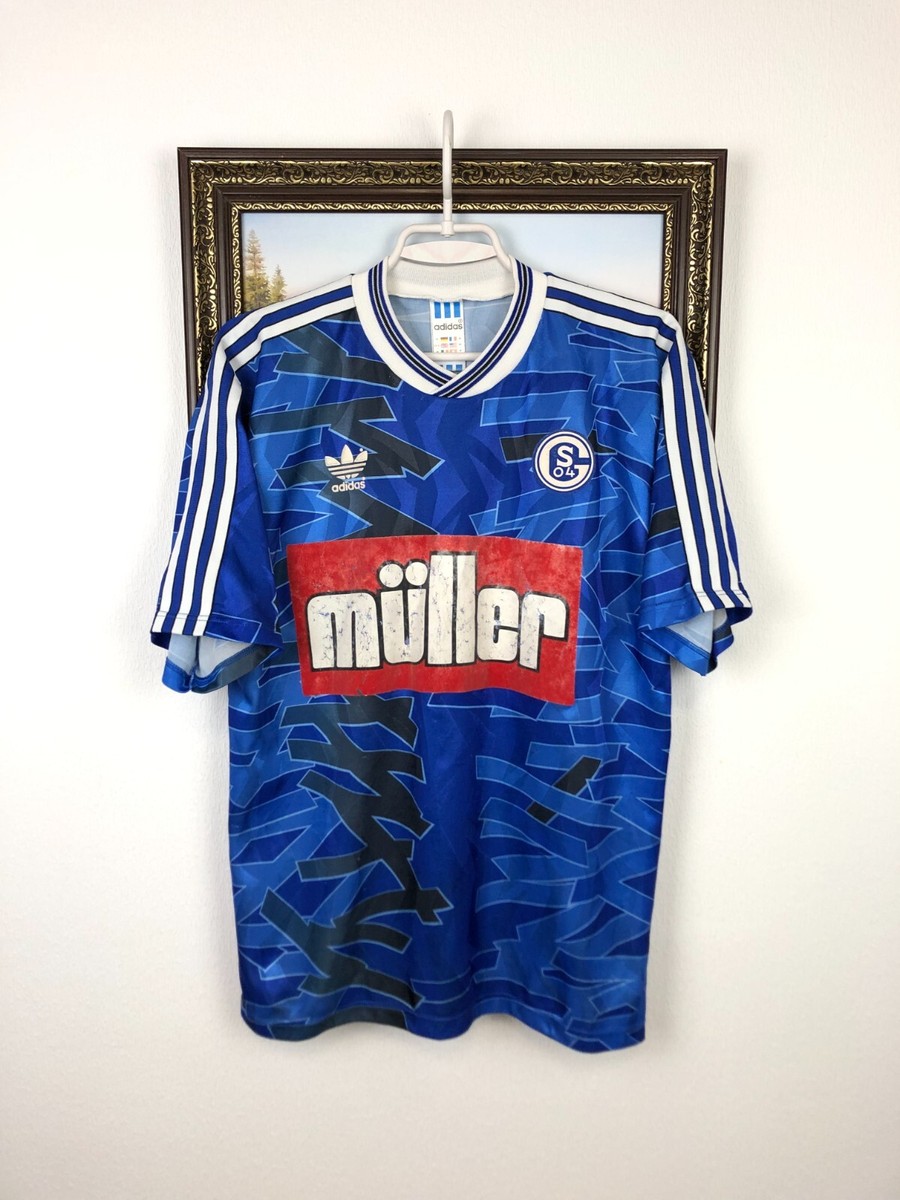FC Schalke 04 Home football shirt 1993 Soccer Adidas Jersey