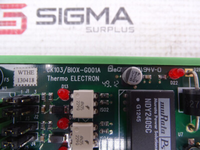 THERMO ELECTRON CORPORATION CK103/BIOX-G001A CIRCUIT BOARD #A6-40