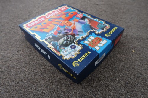 Space Quest IV Roger Wilco and the Time Rippers By Kixx XL ~ Boxed Amiga Game GC - Afbeelding 5 van 8
