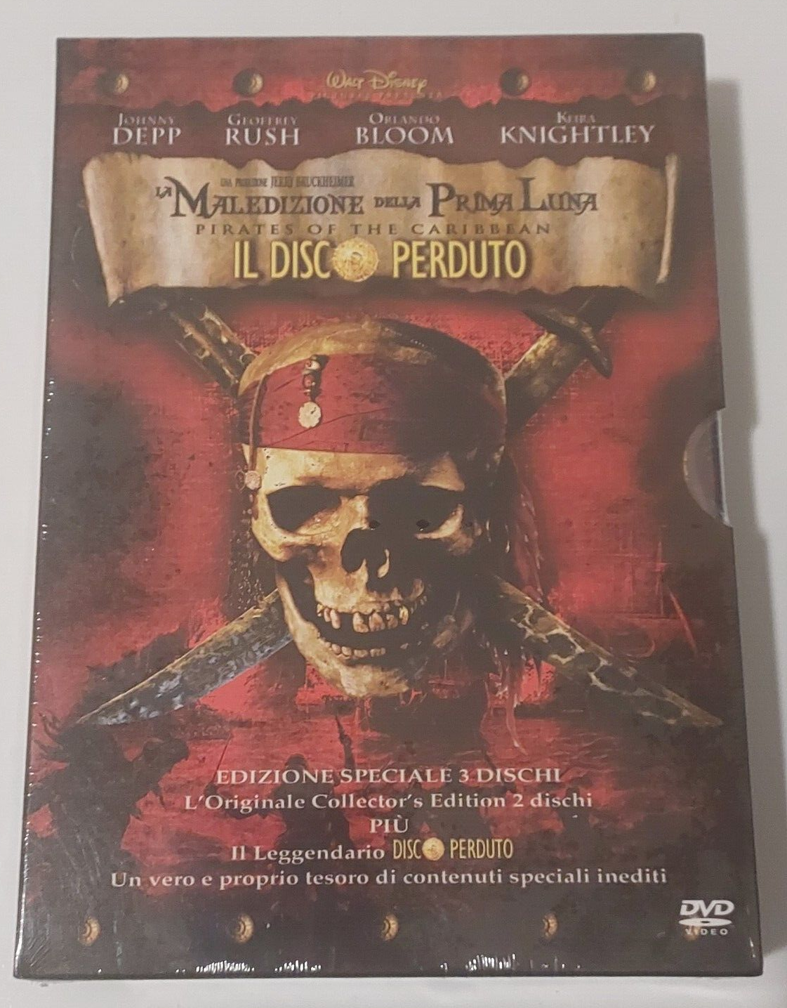 La Maledizione della Prima Luna - Il Disco Perduto 3 DVD - Cofanetto Sigillato