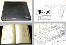 Hanomag 550C Kettenbagger Ersatzteilliste 1980-81