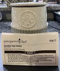 Pampered Chef Ceramic Egg Cooker with Instructions — photo 1