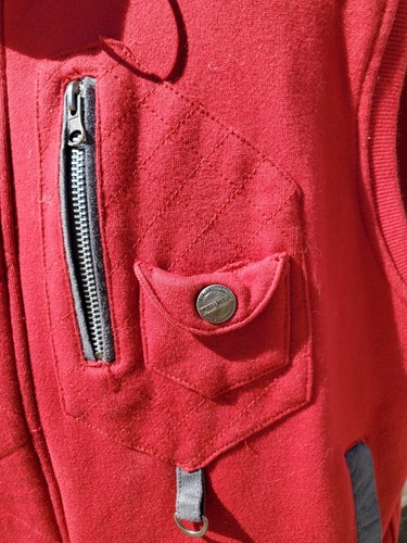 Akademiks Red Vest XL AKDMKS Extra Large - Picture 7 of 11