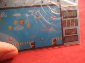 Super Mario Bros. Nintendo Famicom 1985 World 2-3 Lenticular Ruler