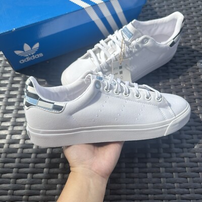 Adidas Stan Smith Vulc White Ambient Sky Men's Athletic Shoes