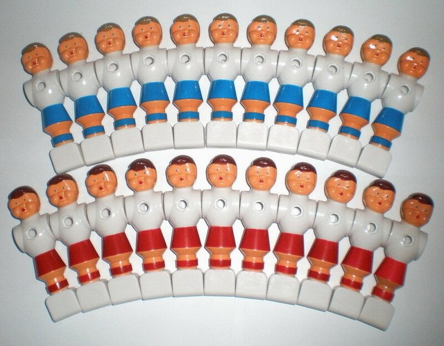 22pcs B R 5 8 Rod Foosball Soccer Table Football Man Player Men Figure Fussball