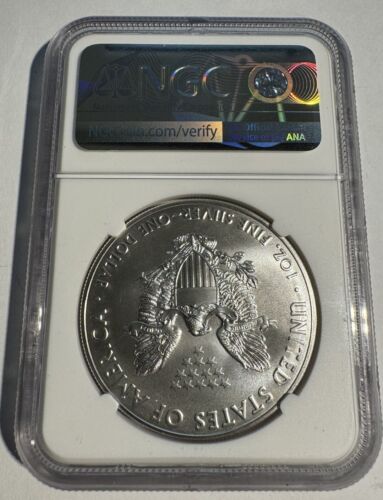 2020 Silver Eagle "U.S. State Series" Utah NGC MS 70 - Picture 2 of 2