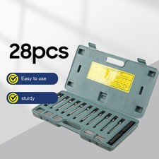 28pcs Valve Seat Cutter for 22-63mm 15°/30°/45°/55°/60 Boring Cutters for Pickup