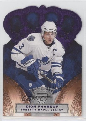 2010-11 Panini Crown Royale Purple 25/25 Dion Phaneuf #90 0uj7