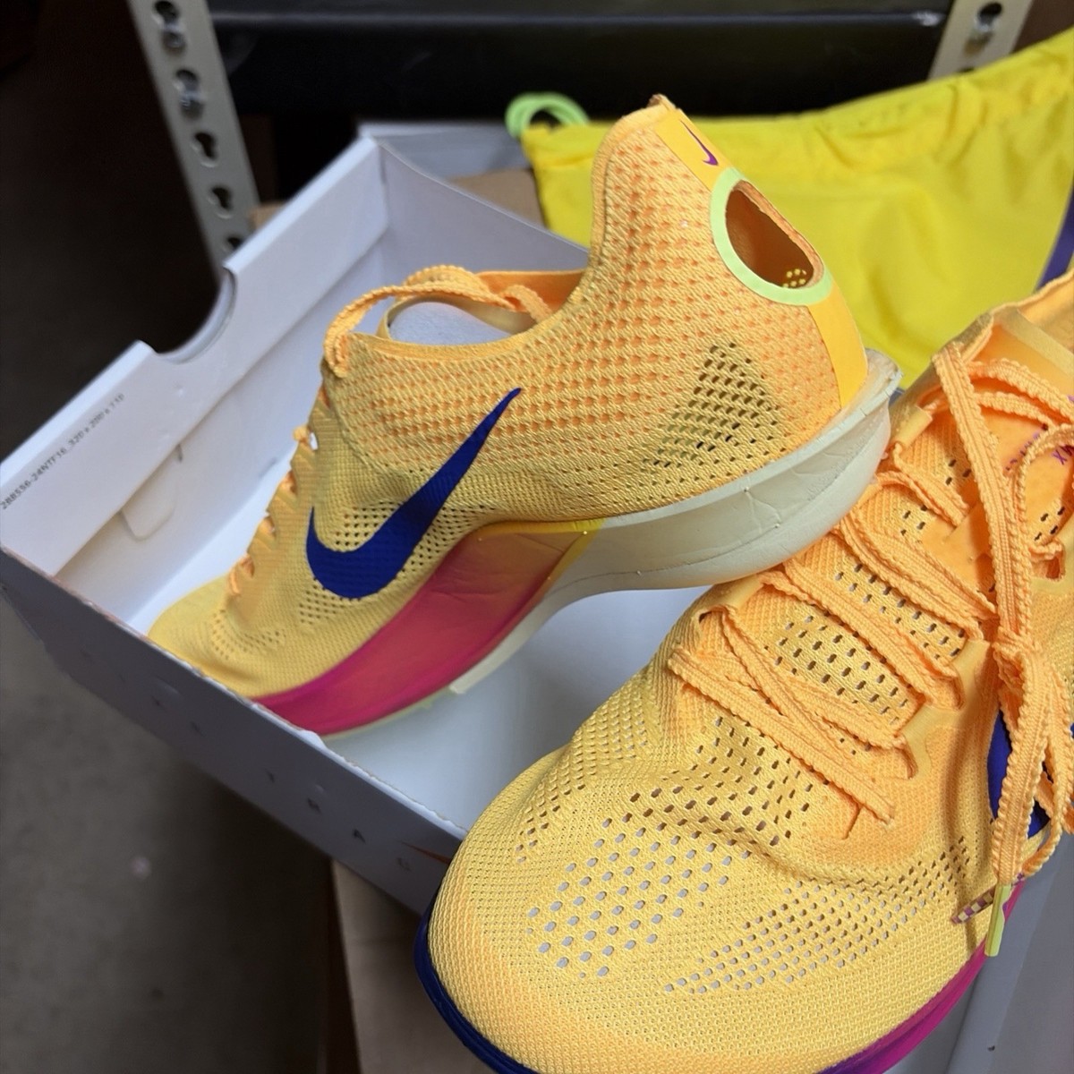 Nike ZoomX Dragonfly 2 Citron Pulse Track Field Spike FD8413-800