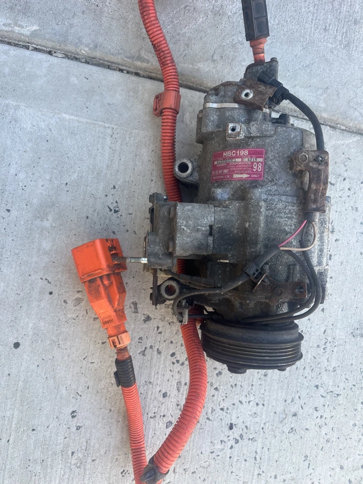 🛑 2012-2015 Honda Civic Hybrid Acura ILX Hybrid A/C Compressor OEM HBC198 - Image 2 of 4